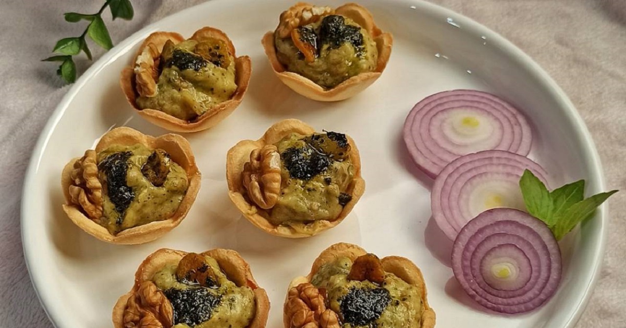 تارت کشک بادمجان