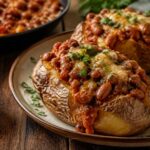 طرز تهیه خوراک لوبیا چیتی با سیب زمینی