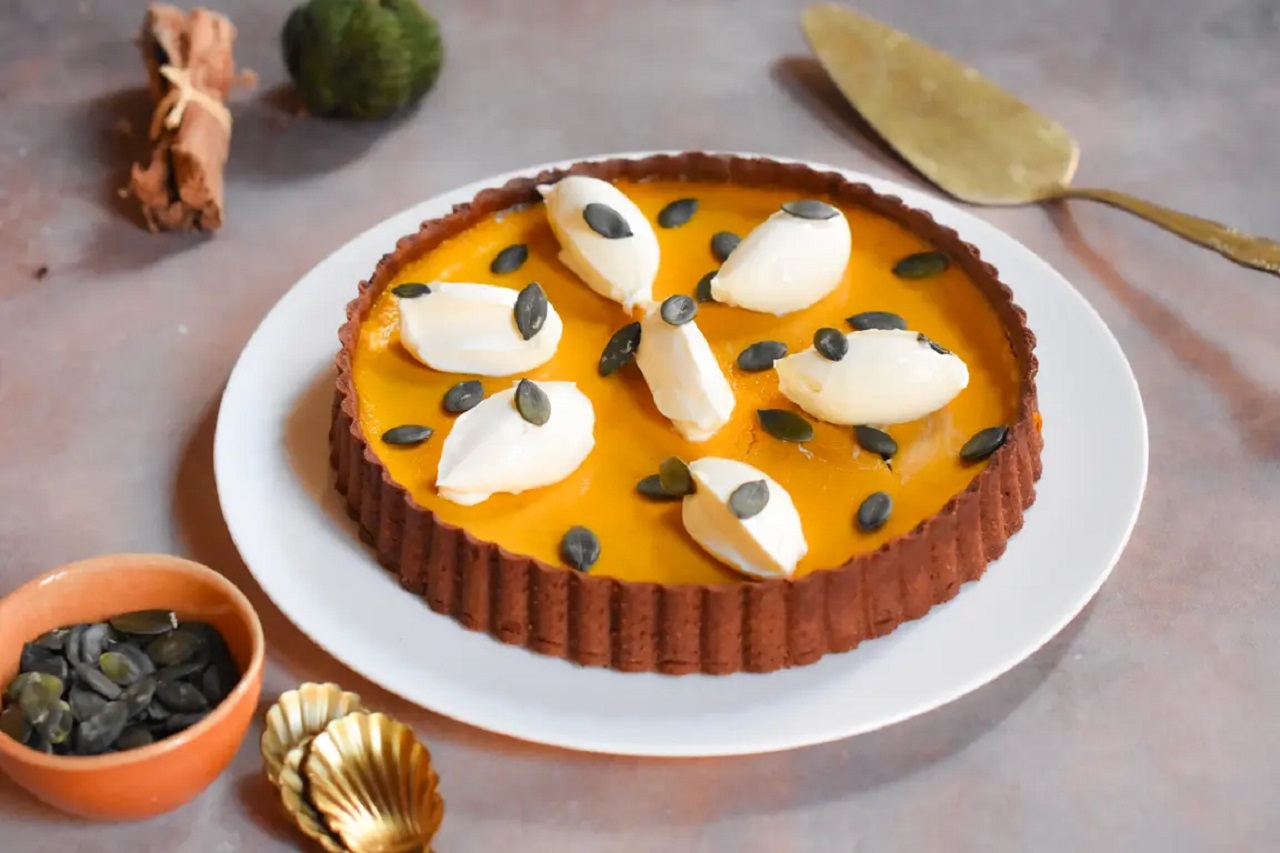 طرز تهیه تارت کدو حلوایی خانگی