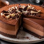 چیز کیک شکلاتی