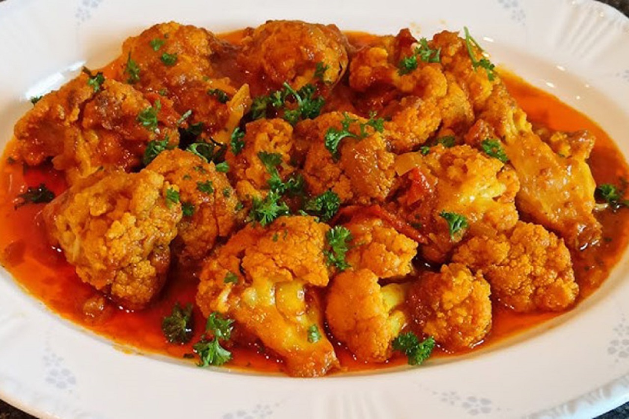 خوراک گل کلم