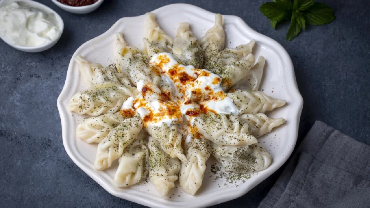 طرز تهیه مانتی ترکیه ای